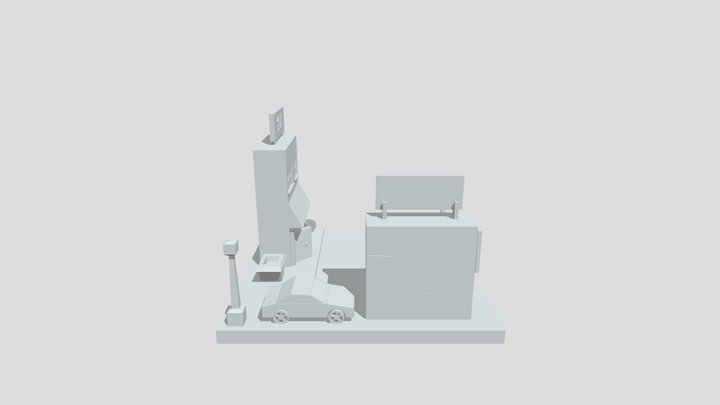 3D SCENE FBX 3D Model