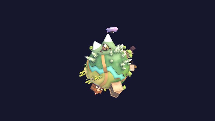 Auggy_World_V03 3D Model
