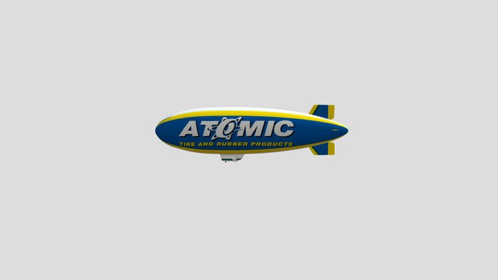Atomic blimp 3D Model