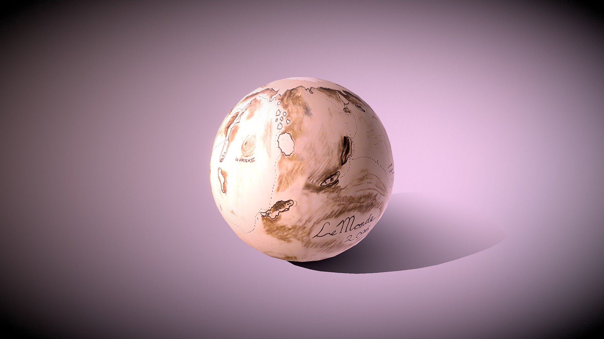 Globe - 3D model by hst03 [01ce6a4] - Sketchfab