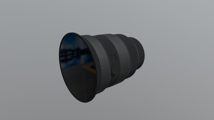 Sony G- Master Lens 3D Model