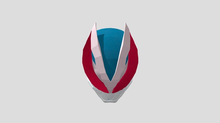 helmet Kamen Rider revice 3D Model