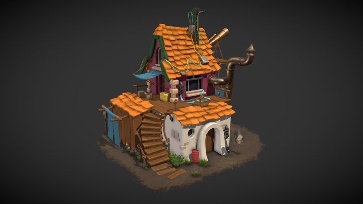 Inventor's house 3D Model