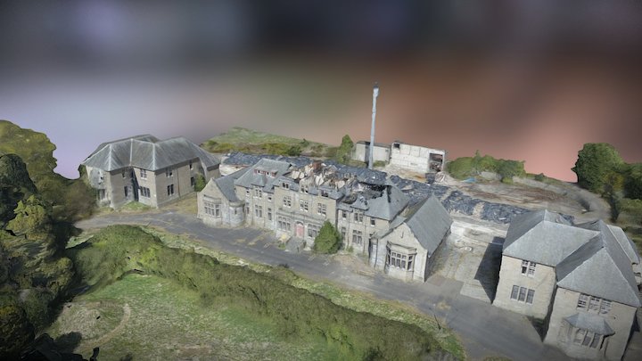 Strathmartine Hospital, Dundee 3D Model