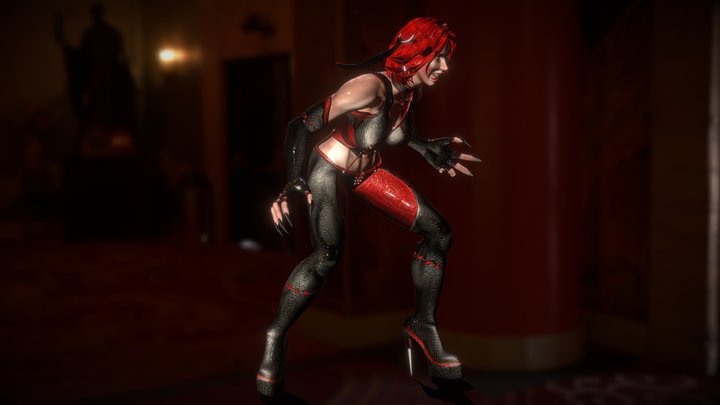 BloodRayne 3D Model