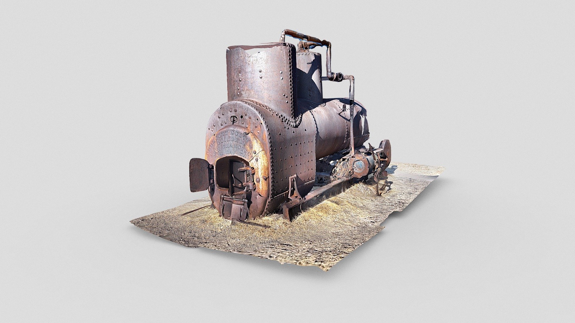 1878 mining machinery in Bodie, CA