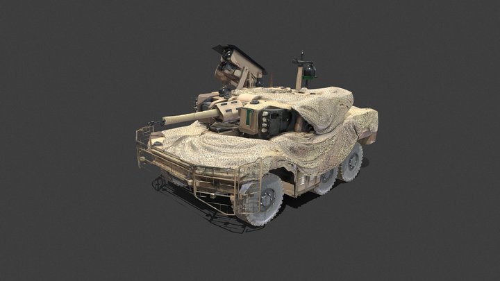 Military Armored Vehicle 3d Model – Modelo 3D gratuito STL