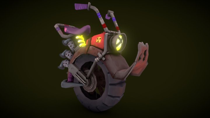 Motorbike 3D Model
