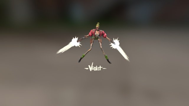 Violet final 3D Model