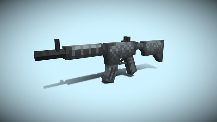 M4A4 3D Model