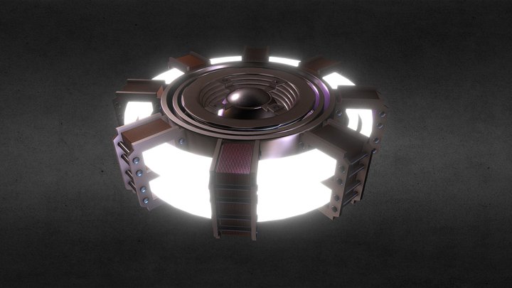 Arc Reactor Concept 3D Model