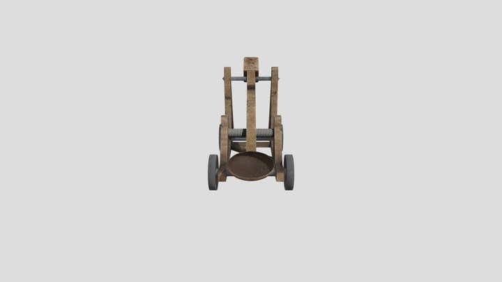 Catapult 3D Model