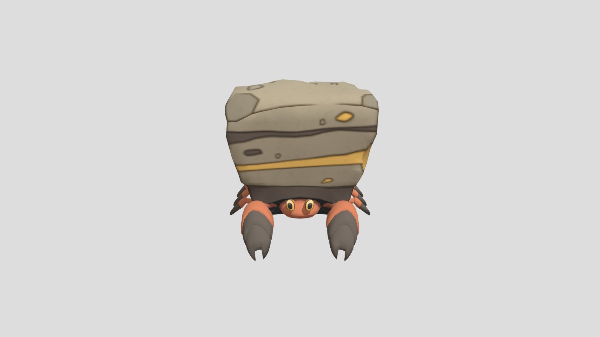 3DS - Pokemon X Y - 558 Crustle - Download Free 3D model by Forsaken AR ...