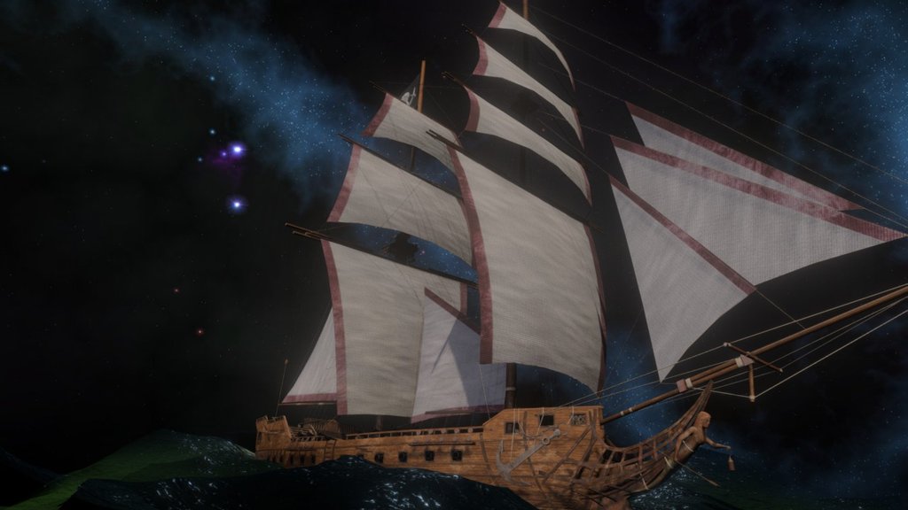 The Siren's Light Pirate Ship
