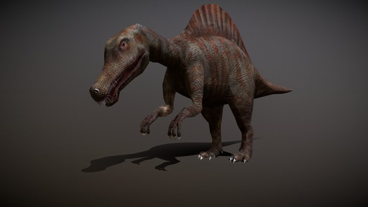 3DRT Dinosaurs - Spinosaurus 3D Model