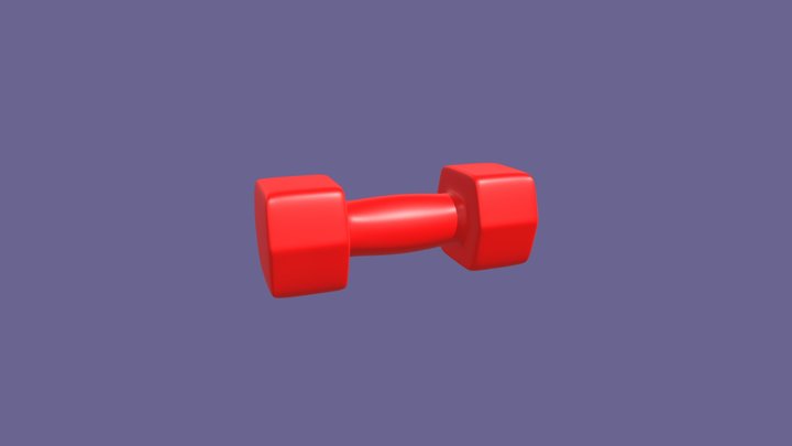 hand weights 3D Model