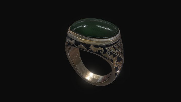 Golden Ring 3D Model
