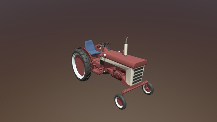 The Farmall. Fourth Day. Post Apocalipse 3D Model