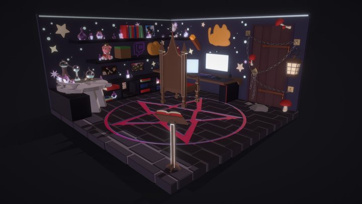 Project Chamber 3D 3D Model
