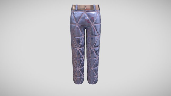 [Zepeto] Crystal Pants 3D Model