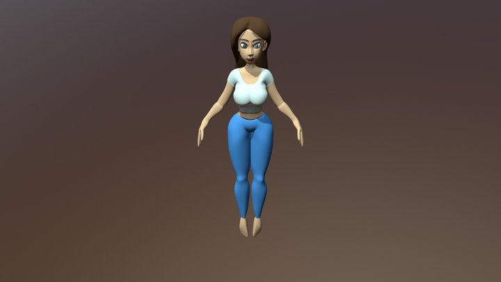 Sonya 3D Model