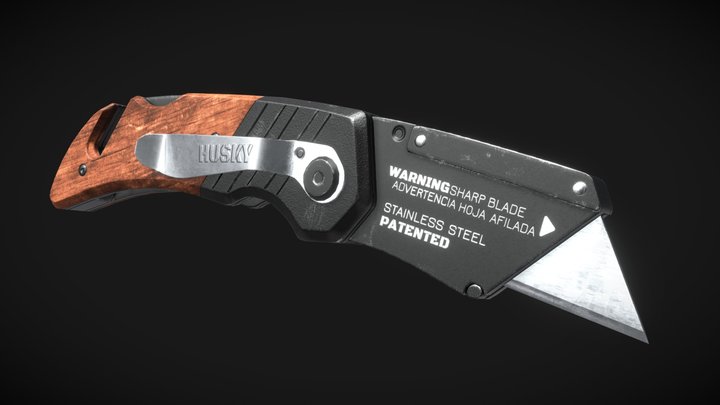 GAP Husky Knife 3D Model