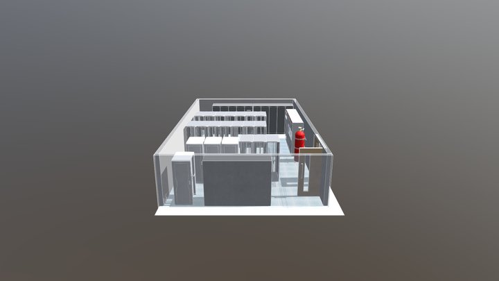 UPS Room 3D Model