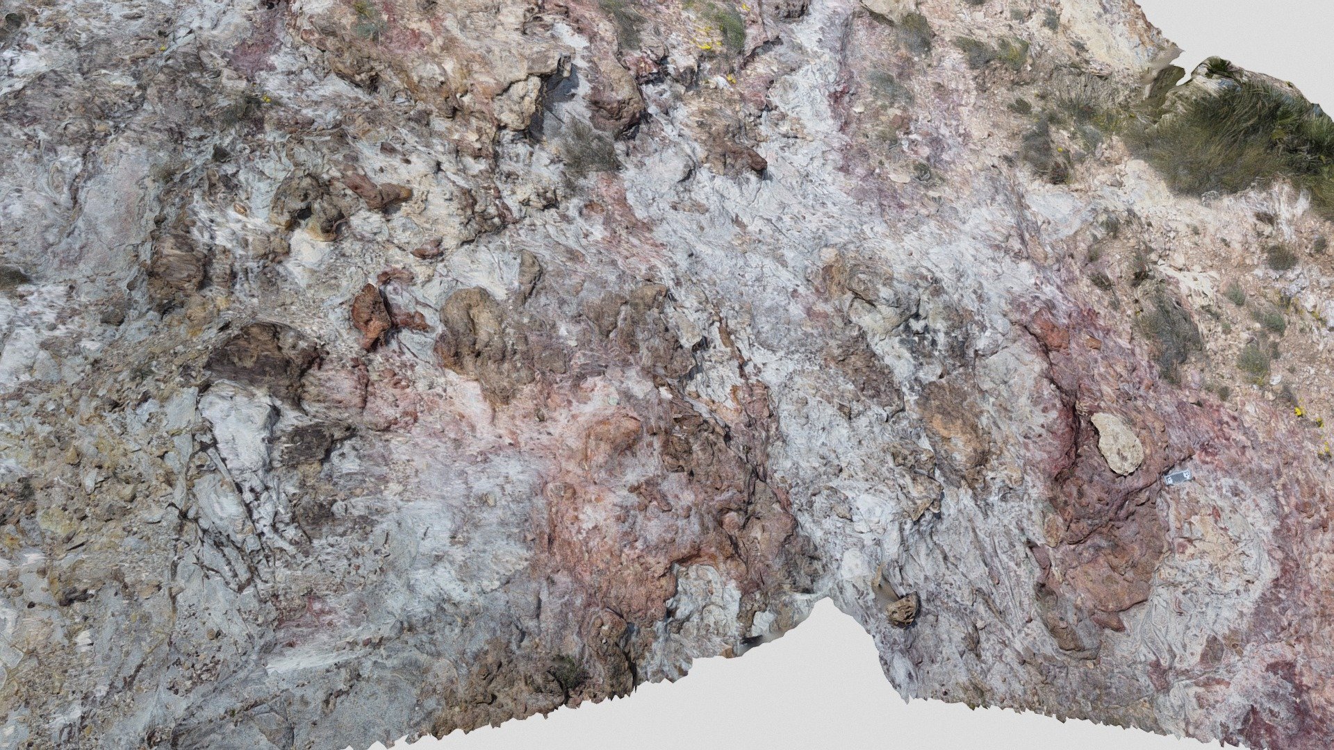 Liesegang rings in dacitic ignimbrite