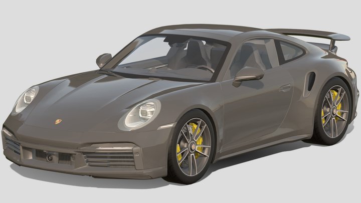 2020 Porsche 911 Turbo S – Free 3D Model STL