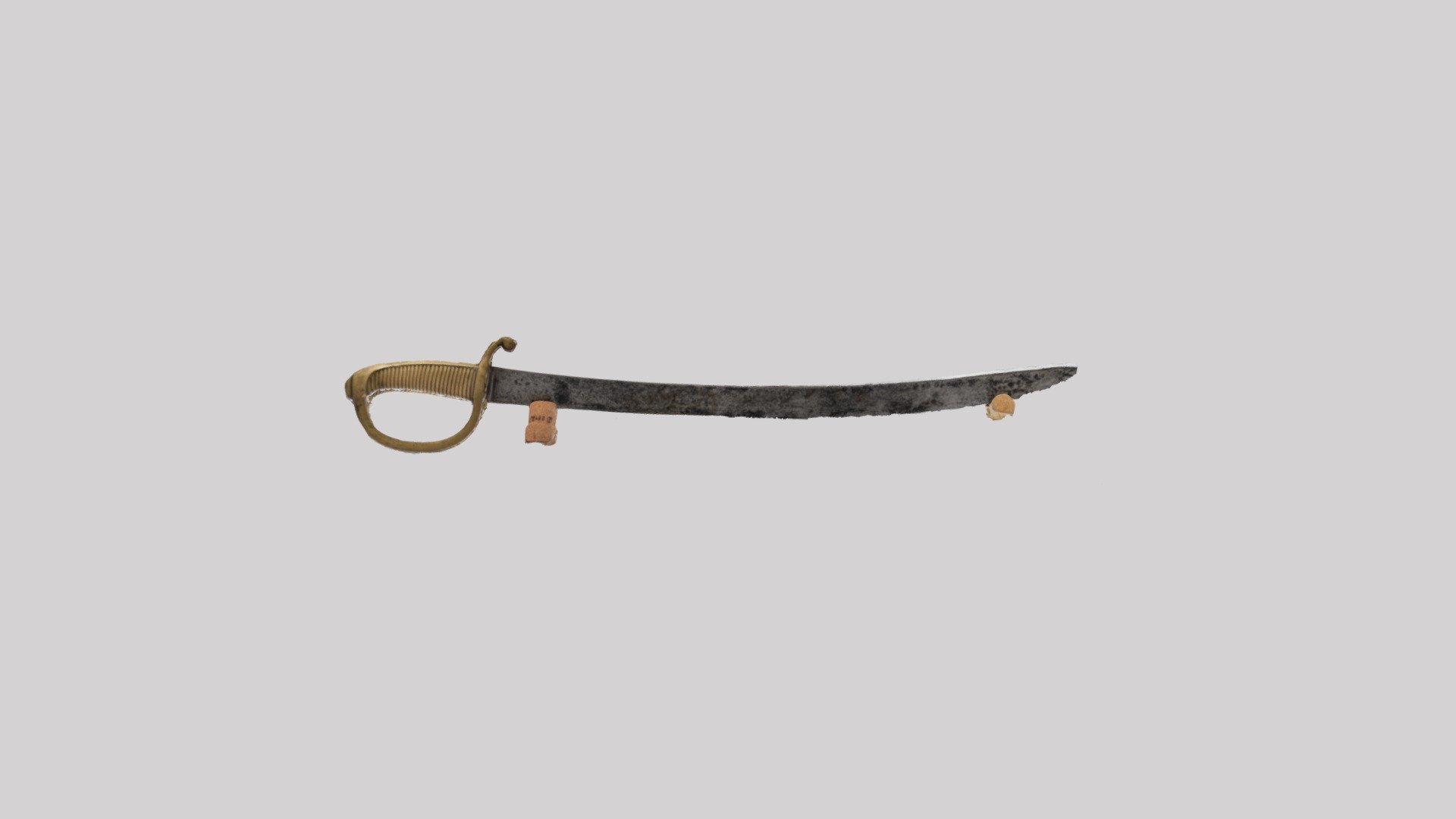 Modèle 3D Sabre Briquet