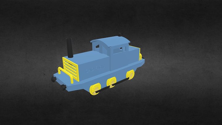 CAD Diesellok Modell (diesel locomotive) 3D Model