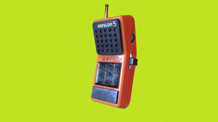 Pactra Ranger/5 Walkie Talkie 3D Model