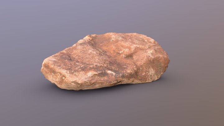 3D-scanned natural stone 3D Model