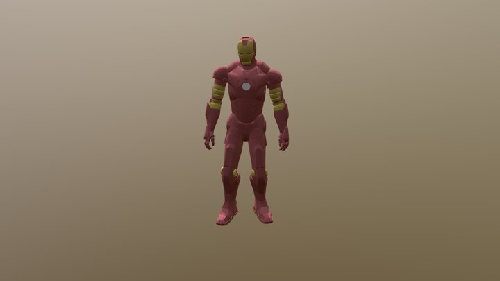 Ironman Anim 2 3D Model