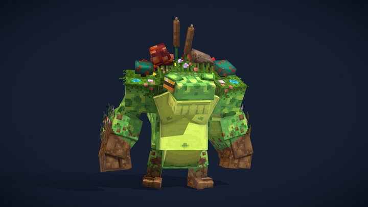 Ogre Toad 3D Model