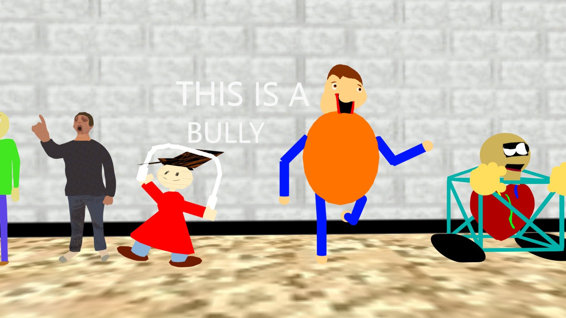 Baldi's Cool Character Palace — Sketchfab embed 3D viewer