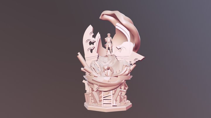 To the Core Again - Shell 3 3D Model