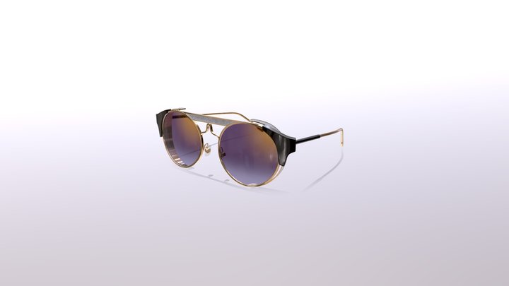 Luxury Sunglasses – High-Quality 3D Model 3D Model