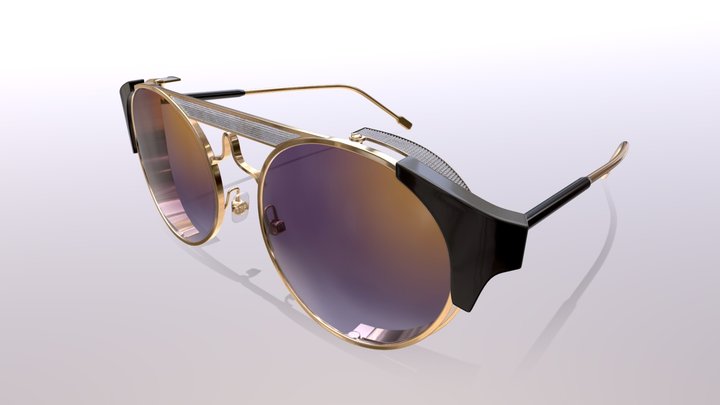 Luxury Sunglasses – High-Quality 3D Model 3D Model