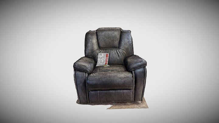 Earth Exchange - leather rocker recliner 3D Model