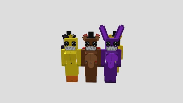 The Plushtoys Pack 1 3D Model