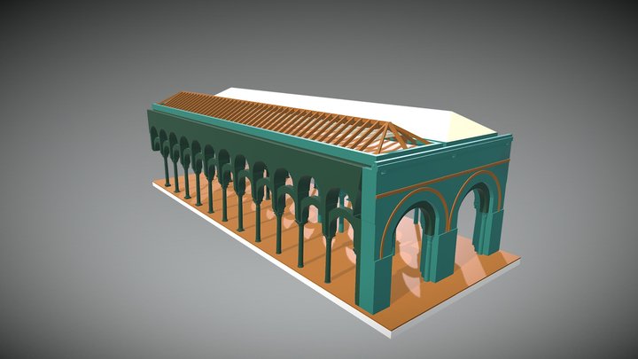 Sector Mezquita 'Abd al-Rahman I 3D Model