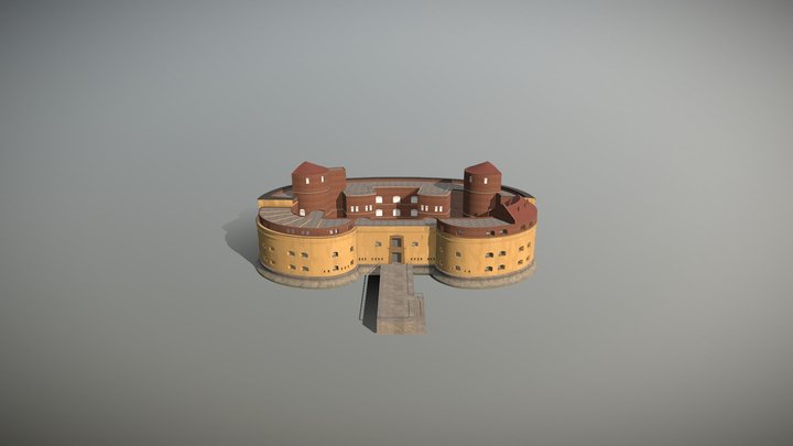 Fort Alexandr I 3D Model