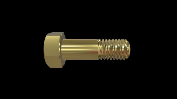 Screw 3D Model