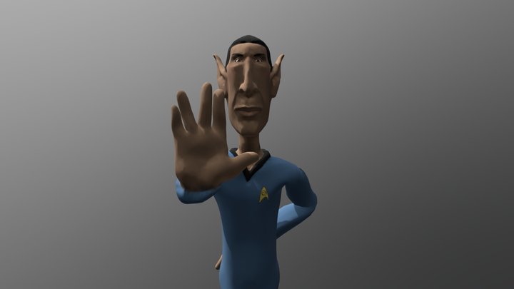 Spock 3D Model