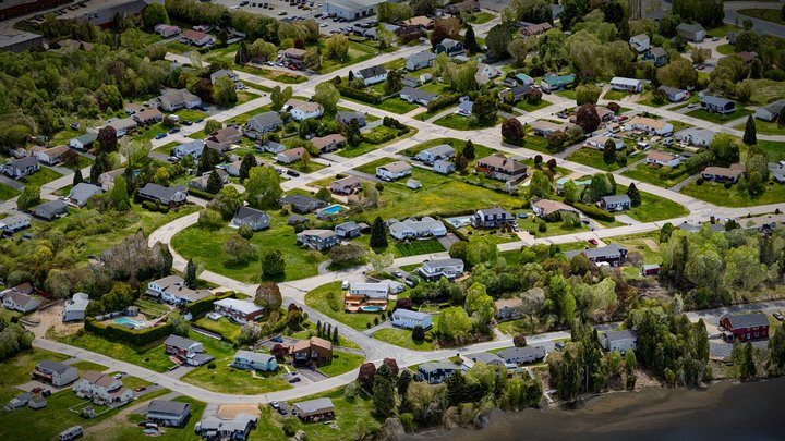 Large City Neighborhood Group Sample – Modello 3D gratuito STL
