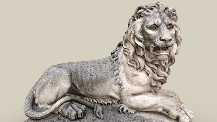 Löwe – Modelo 3D gratuito STL