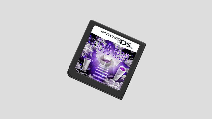 Nintendo Ds cartridge (preset) 3D Model