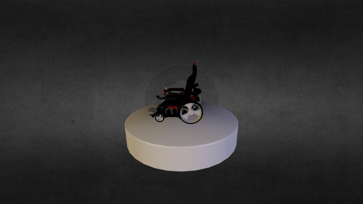 Rollstuhl-911 C U D A 3D Model