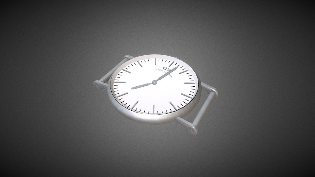 ClockSample (daniel wellington) [SILVER]